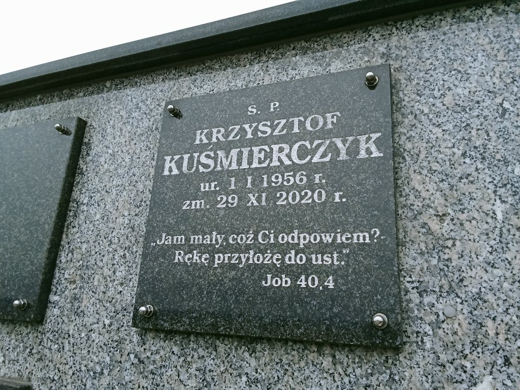 Grób Stanisław Nizioł